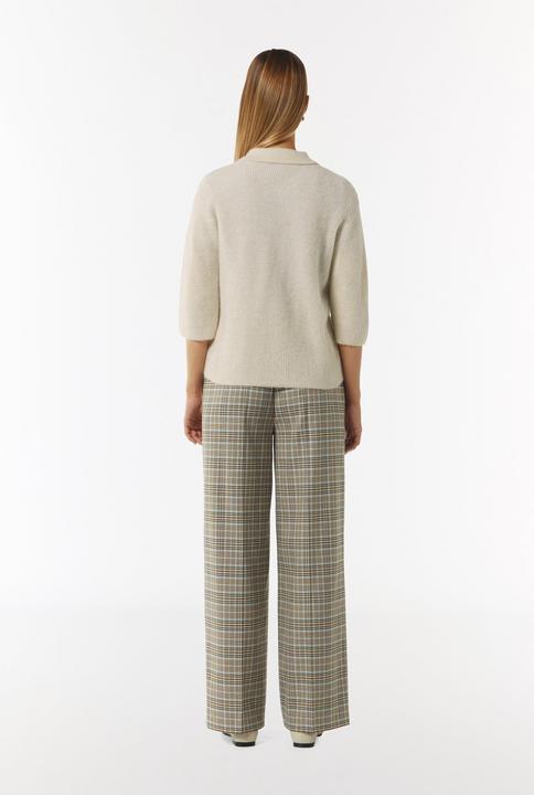 Produktbild Comma Strickjacke Strickjacke mit Polokragen und Knöpfen (38)