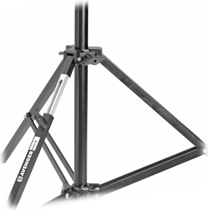 Actual product image Avenger Baby Steel Combi Boom Stativ, Alu, mit Nivellierbein und Sandsack, schwarz (413.21 cm, 10 kg)