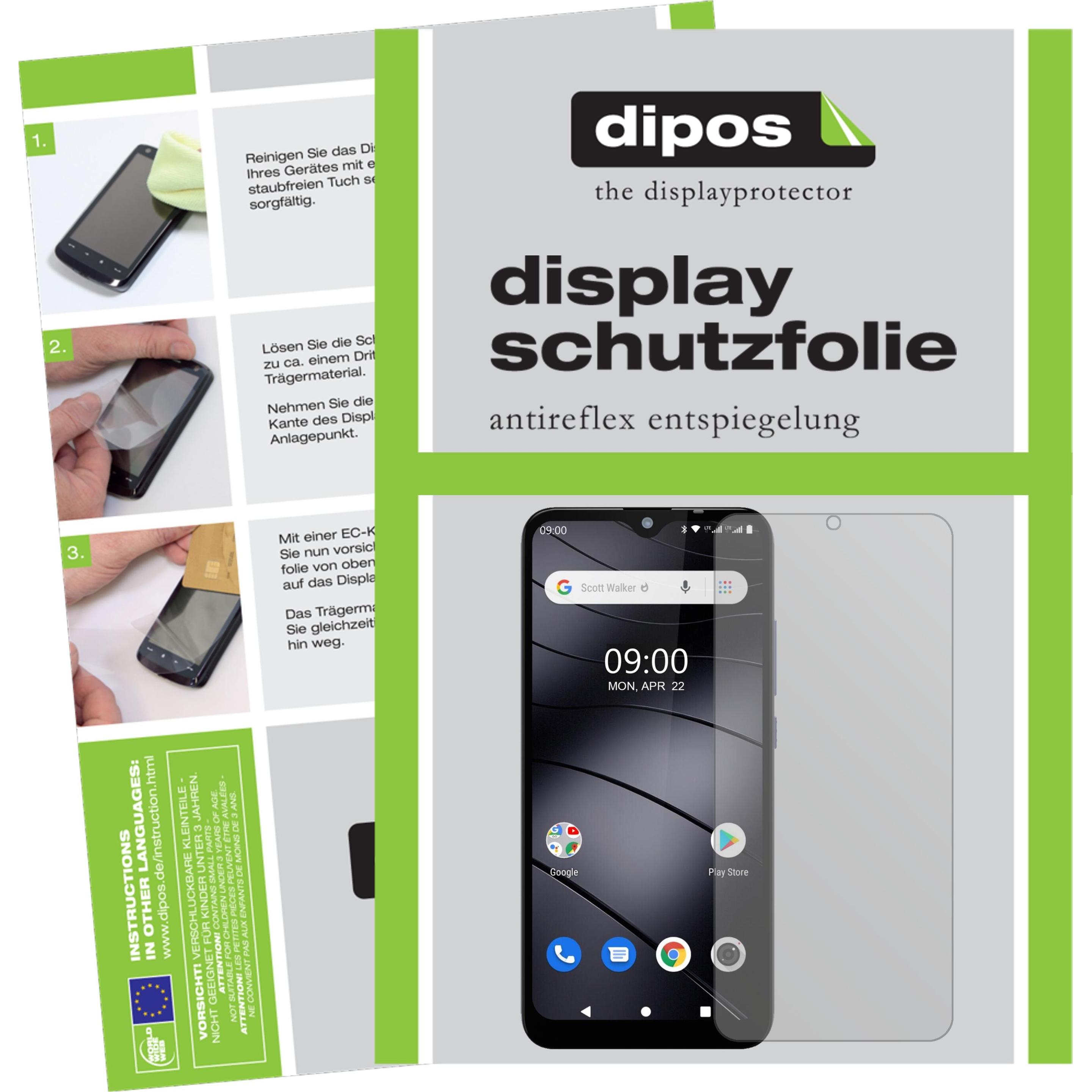 Thumbnail - Dipos Displayschutzfolie Antireflex (5 Stück, Gigaset GS110), Smartphone Schutzfolie, Transparent