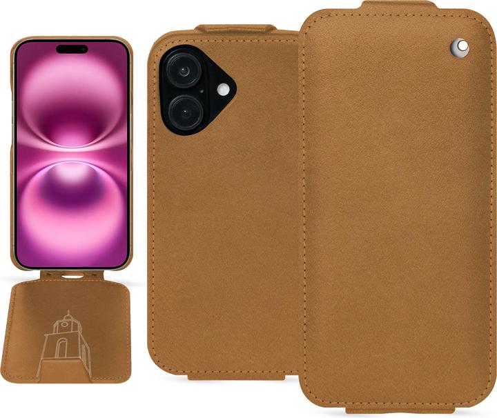 Produktbild Noreve Lederschutzhülle vertikal (Apple iPhone 16 Plus)