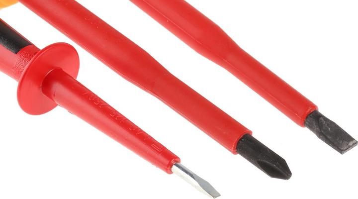 Produktbild RS PRO 7pc Insulated Slotted/PH Screwdriver Set
