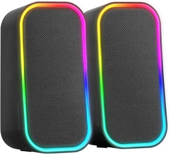 Mars Gaming Enceintes Bluetooth MS-OM RGB (Noir)
