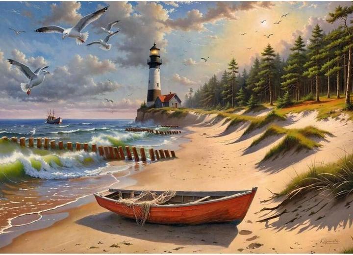 Immagine prodotto Cherry Pazzi Puzzle da 1000 Pezzi - Baltic Sea Coastline (1000 pezzi)