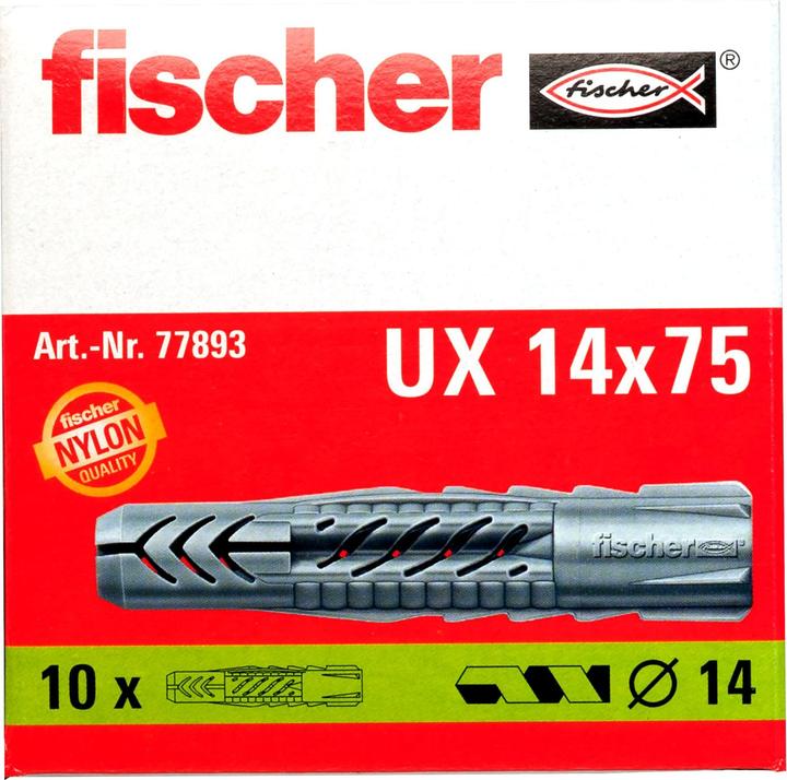 Produktbild Fischer Universaldübel UX 14x75 (10 Stk.)
