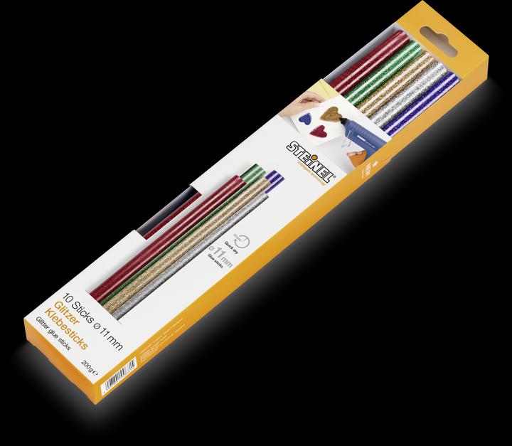 Actual product image Steinel Klebesticks Glitzer