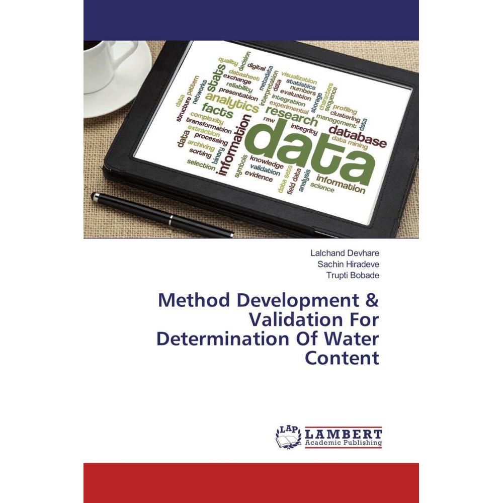Method Development & Validation For Determination Of Water Content, Fachbücher von Sachin Hiradeve, Trupti Bobade, Lalch...