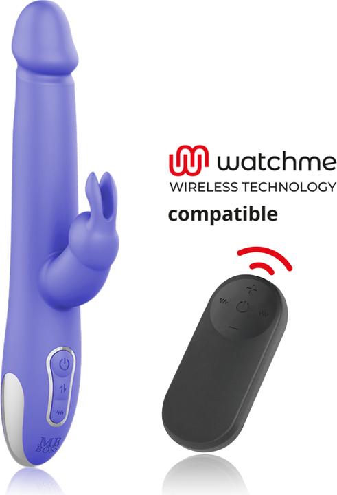 Mr Boss Arturo Vibrator & Rotator Watchme Wireless Technology Compatible