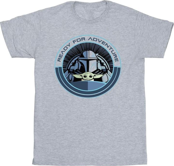 Immagine prodotto Star Wars The Mandalorian Grogu Ready For Adventure Maglietta Uomo (L)