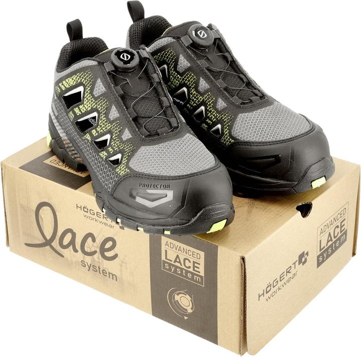 Immagine prodotto Högert PAGLAU sandali protettivi S1PS SR FO nero/verde 42 (42)