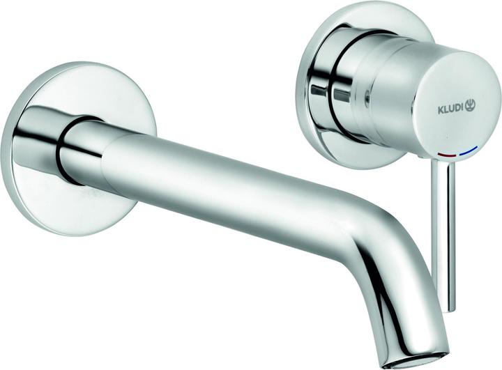 Kludi BOZZ Zweiloch Waschtischarmatur, Auslauf 23 cm