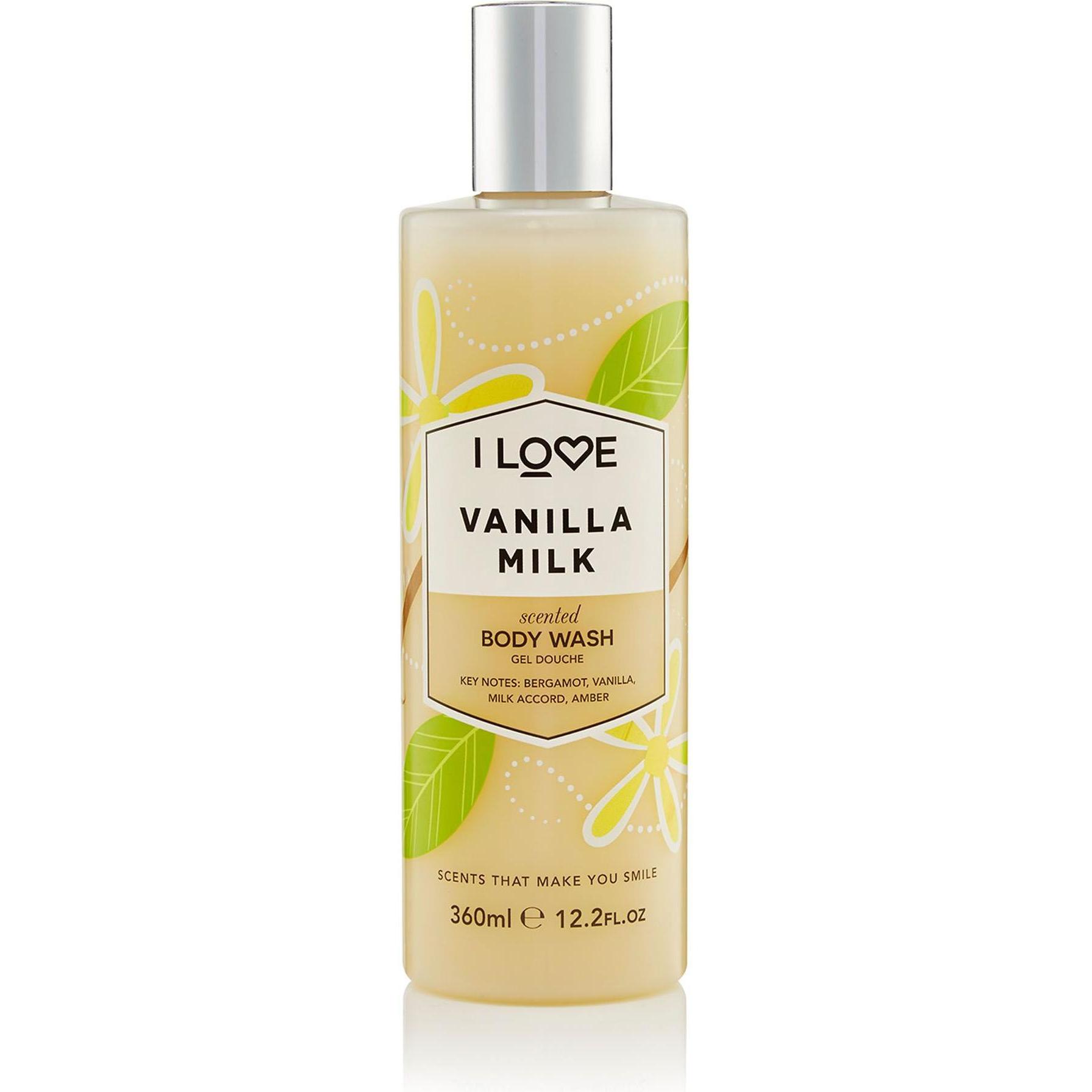 I Love..., Duschmittel, Vanilla Milk (360 ml)