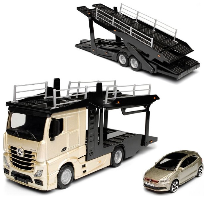 Actual product image Bburago Mercedes-Benz Actros tractor