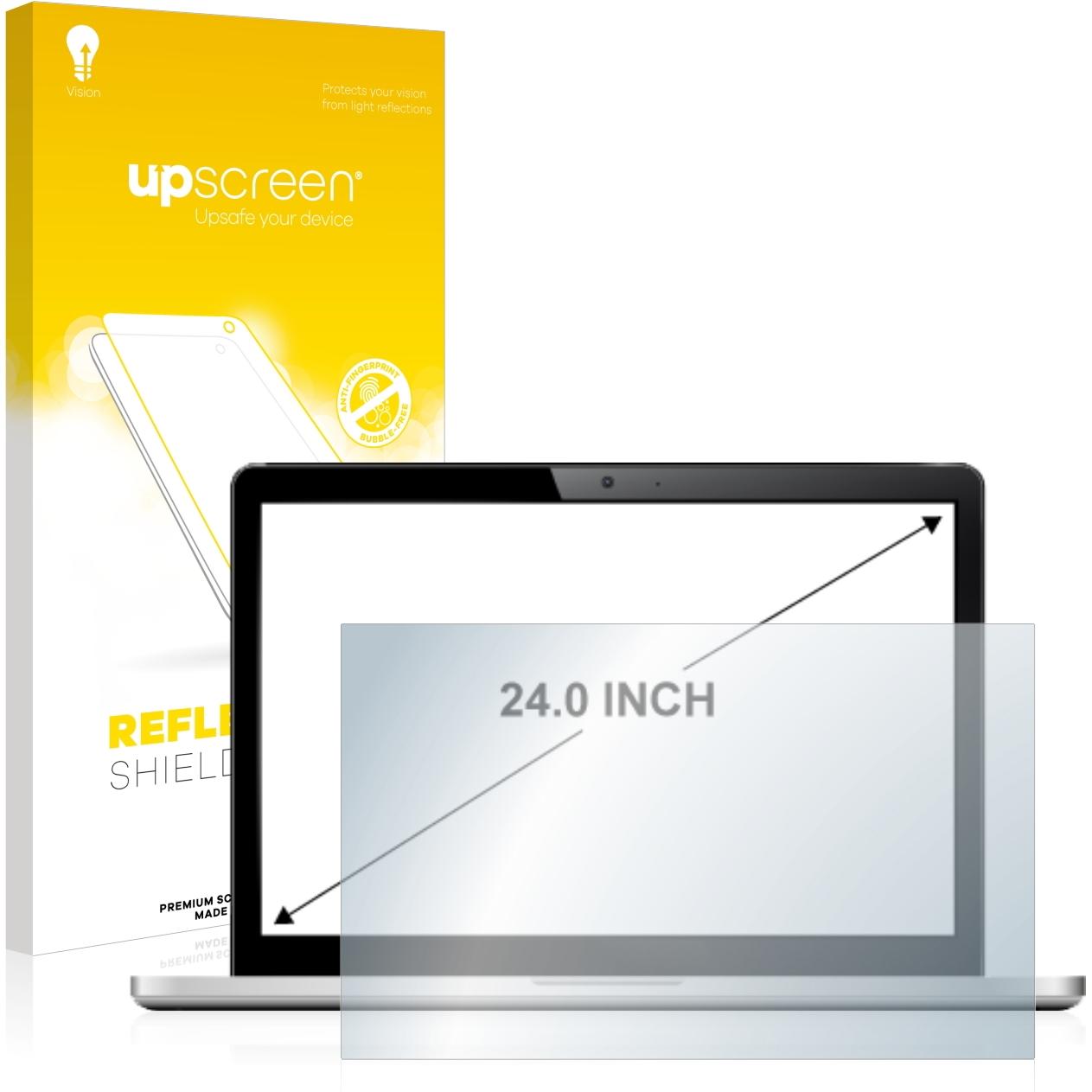 upscreen Reflection Shield Displayschutz Matt (24", 16 : 10), Monitor Schutzfolie