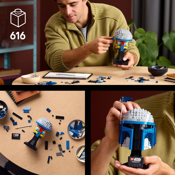 Actual product image LEGO Jango Fett™ helmet (LEGO Star Wars)