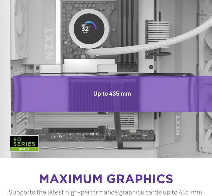 Actual product image NZXT H9 Flow (2025) (ATX, E-ATX, mATX, Mini-ITX)
