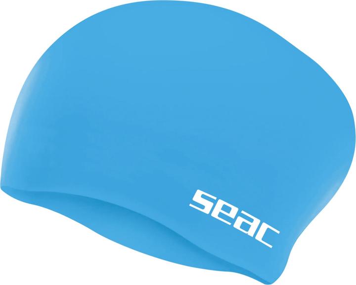 Produktbild Seac Silikon-Badekappe Chignon – Blau