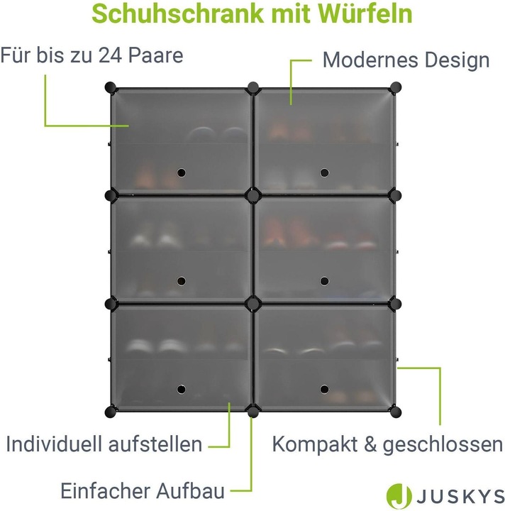 Produktbild Juskys Benson (86 x 96 x 31 cm)