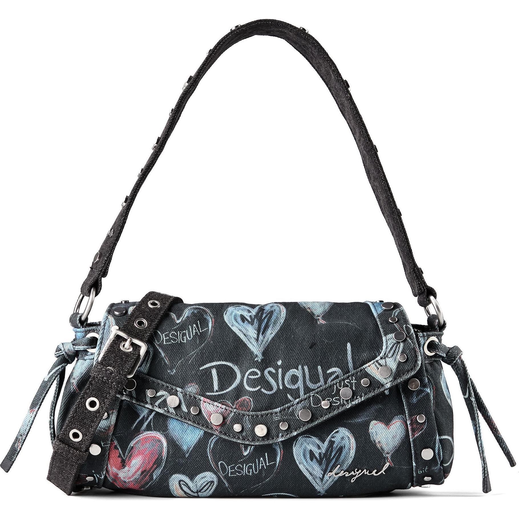 Desigual, Donne, Borsetta, Stacatto Fabric Across Body Bag, Multicolore