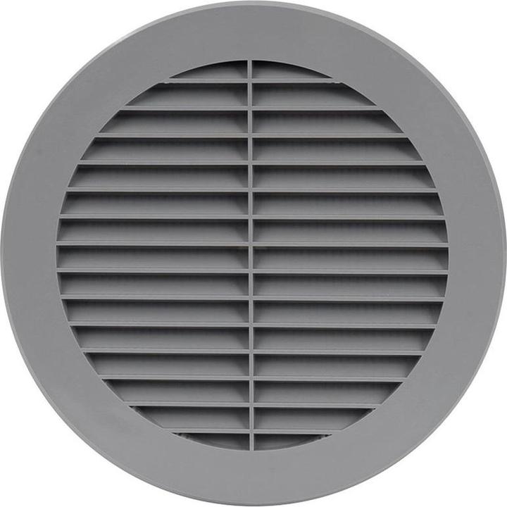 Euro3plast Grille De Ventilation D150, Grise