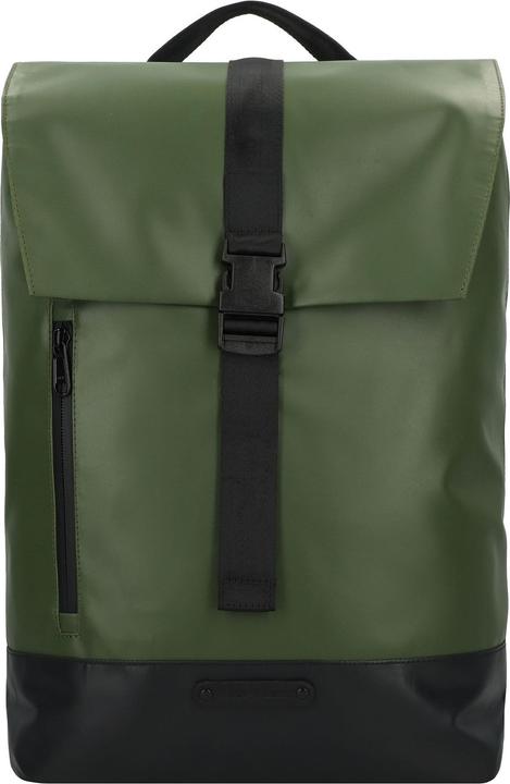 Greenburry Upcycled Tarpaulin Rucksack 45 cm Laptopfach (19 l)