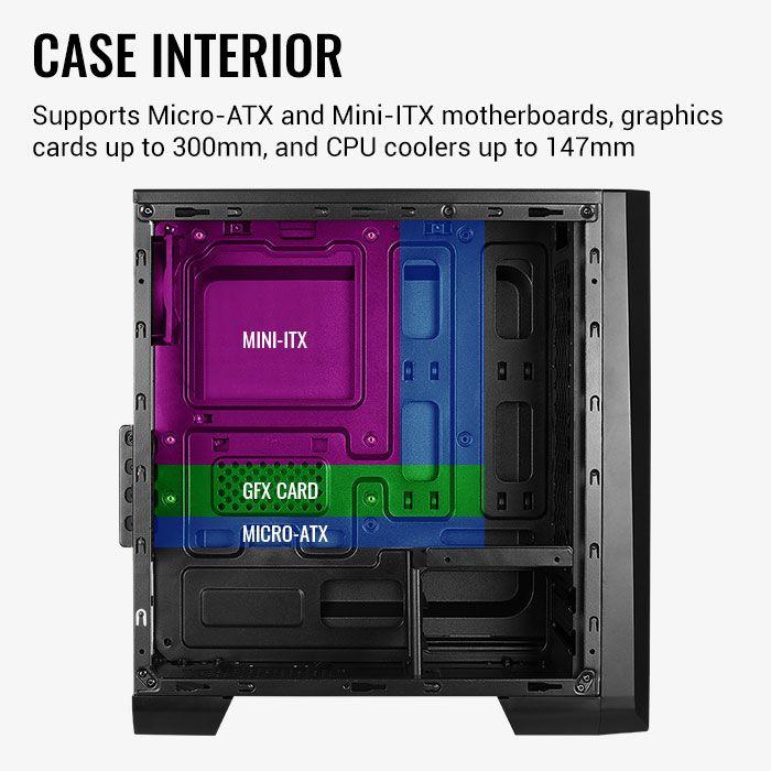 Actual product image AeroCool Cylon (mATX)