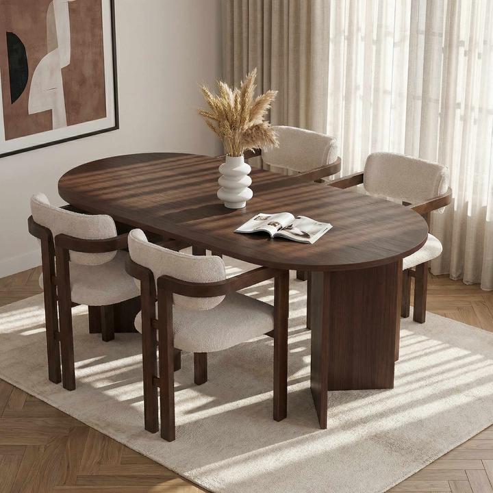 Image du produit Nordure Meridia 4 Dining Table & Chairs Set (5 Pieces)