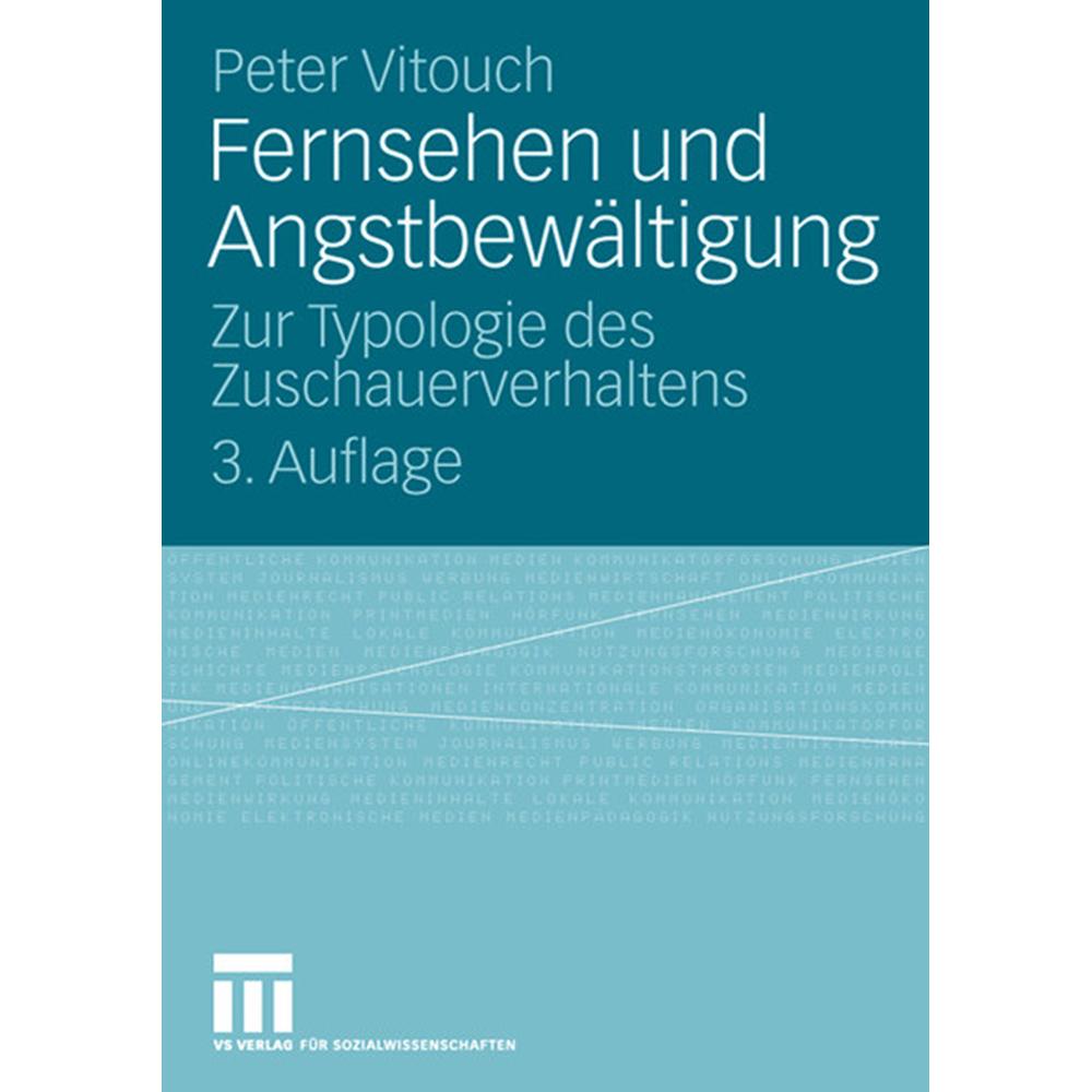 Fernsehen und Angstbewältigung, Fachbücher