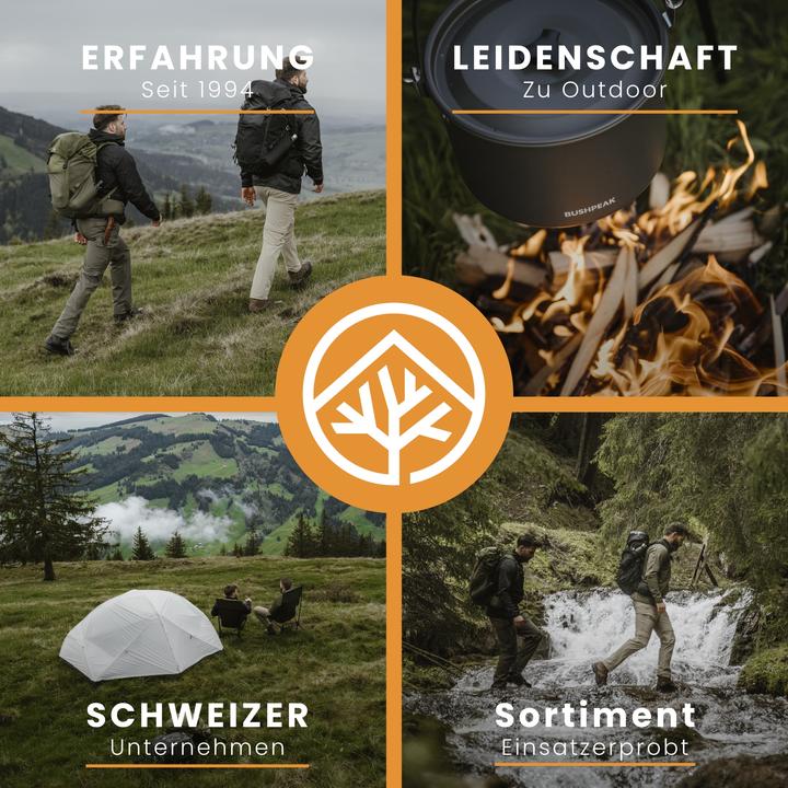 Actual product image Bushpeak Scout 1000 torch - USB (15.50 cm, 1000 lm)