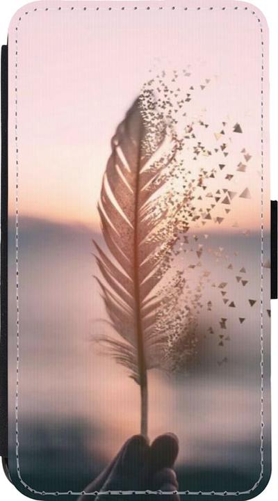 Produktbild PhoneLook Hülle Wallet schwarz Hello September 11 19 (Apple iPhone 13 mini)