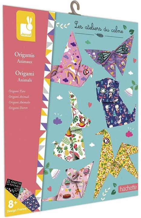 Actual product image Janod CreativeSet Origami Animals