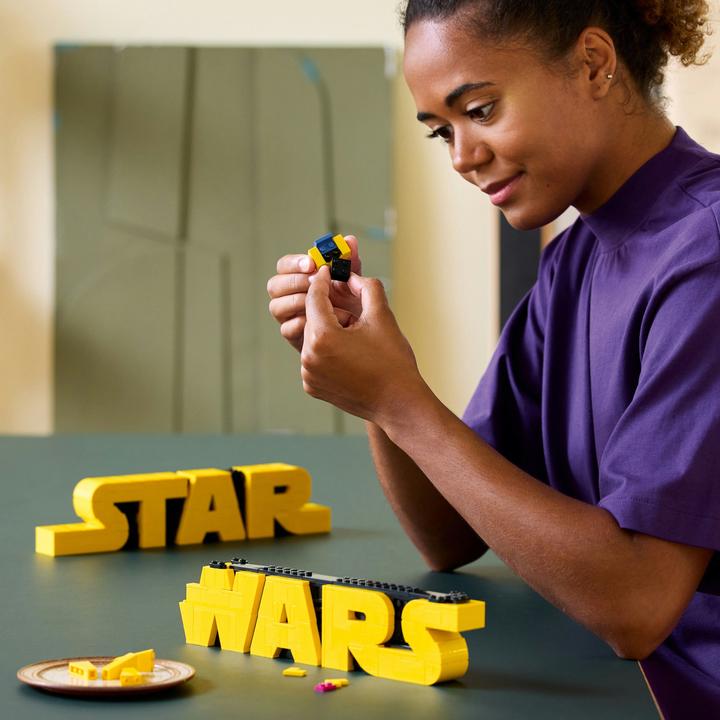 Produktbild LEGO Star Wars™ Logo aus Steinen (75407, LEGO Star Wars)