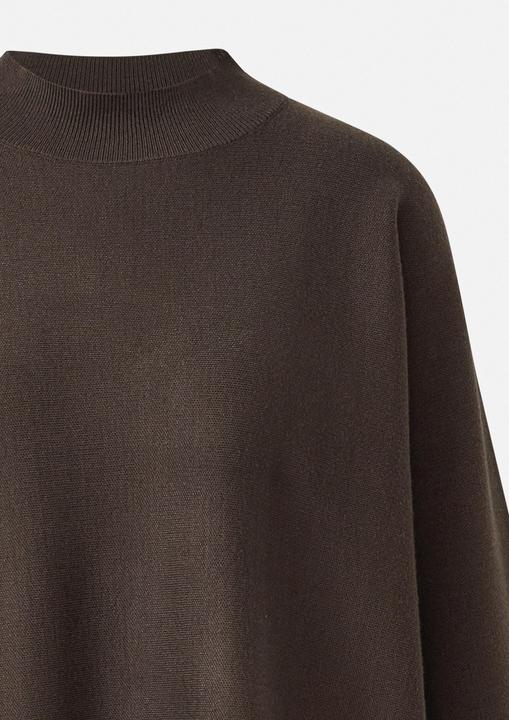 Produktbild Comma Indoor-Poncho Strickponcho mit Stehkragen (L)