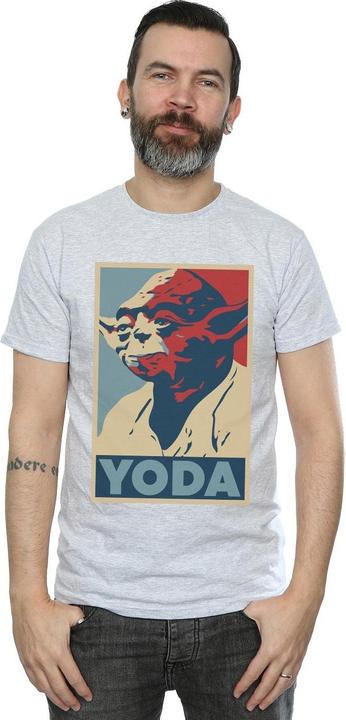 Immagine prodotto Star Wars Yoda Poster Maglietta Uomo (L)
