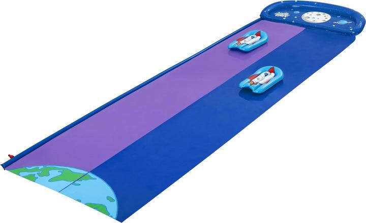 Actual product image Bestway H2OGO! Lunar Launch 2-Lane Double Water Slide 4.88 m (4.88 m)