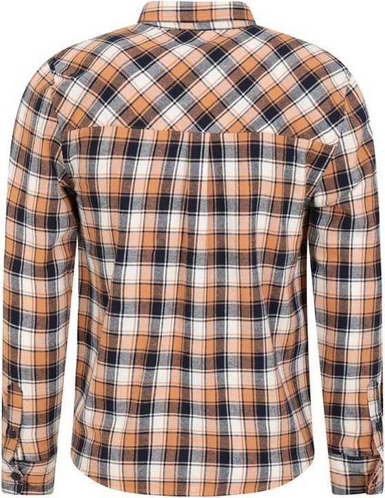 Actual product image Mountain Warehouse Mens Trace Flannel Long-Sleeved Shirt (XS)