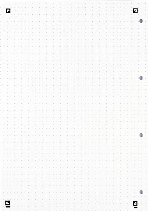 Produktbild Oxford Collegeblock Touch, DIN A4+, gepunktet, 80 Blatt dotted, 90 g/qm Optik Paper, robuster Kartondeckel (A4+, Gepunktet, Harter Einband)