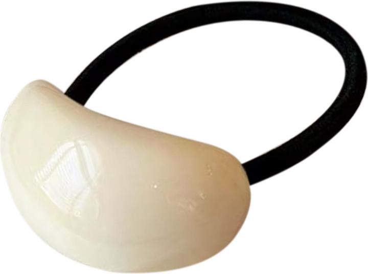Immagine prodotto Avizar Haargummi mit Holz-Effekt-Perle (Elastico per capelli)