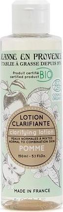 Actual product image Jeanne En Provence Organic Clarifying Lotion ( Apple ) - Brightening Toner - 150ml (Face toner, 50 ml)