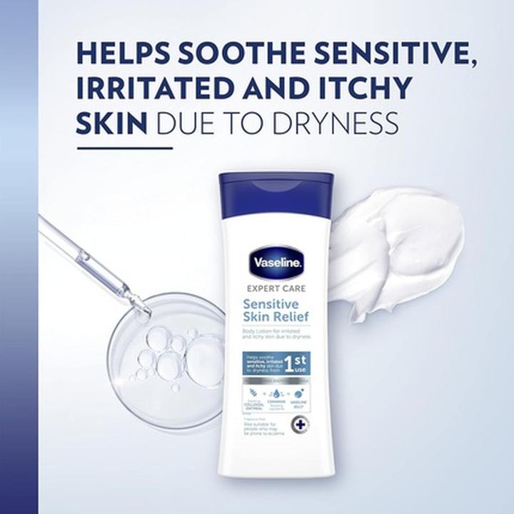 Produktbild Vaseline Intensive Care Sensitive Skin Relief (Körperlotion, 400 ml)