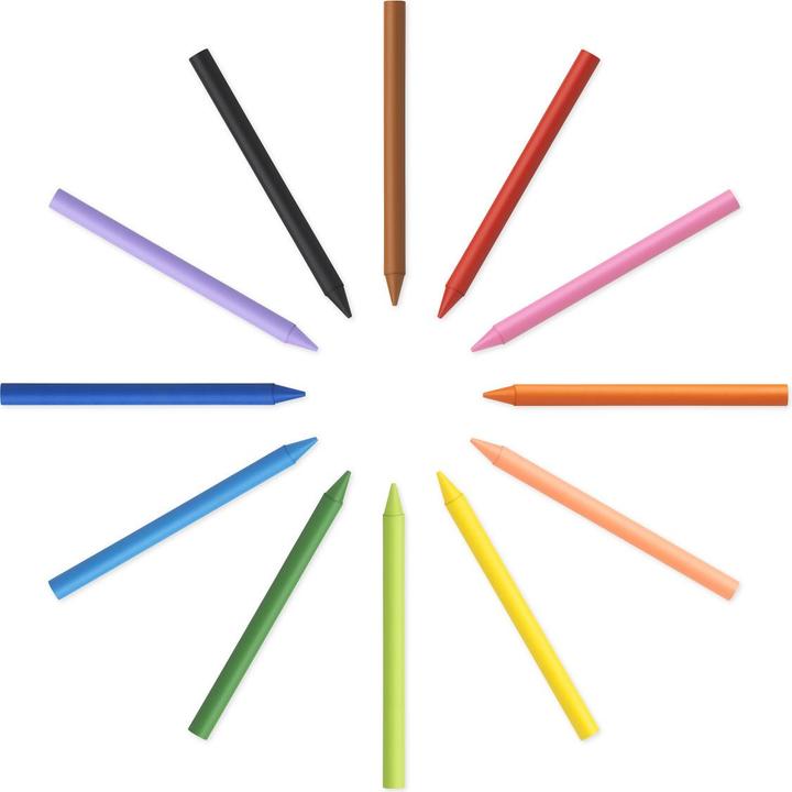 Produktbild Bic Kids Plastidecor Farbe Kreide (12x)