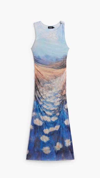 Produktbild Desigual Blue Polyester Casual Dress (M)