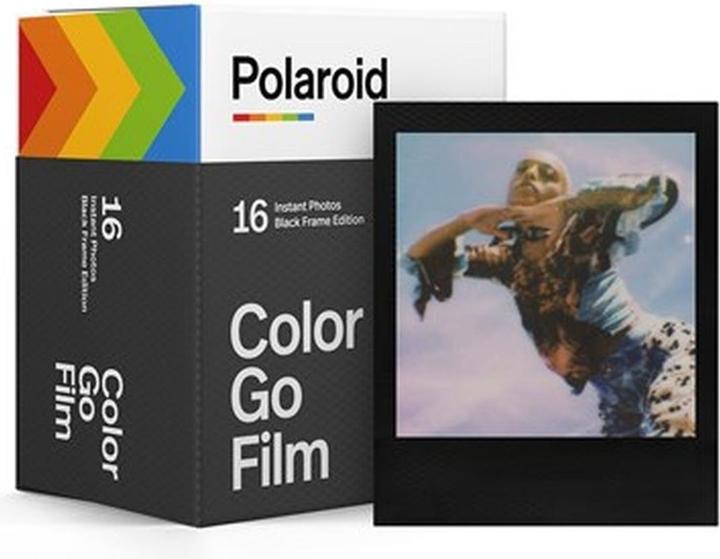 Polaroid Color Film Go Black Frame Edition Double Pack (Polaroid Go)