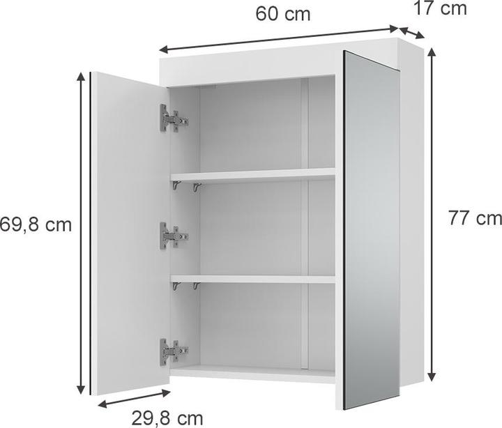 Immagine prodotto Vicco Luna (60 x 17 x 77 cm)