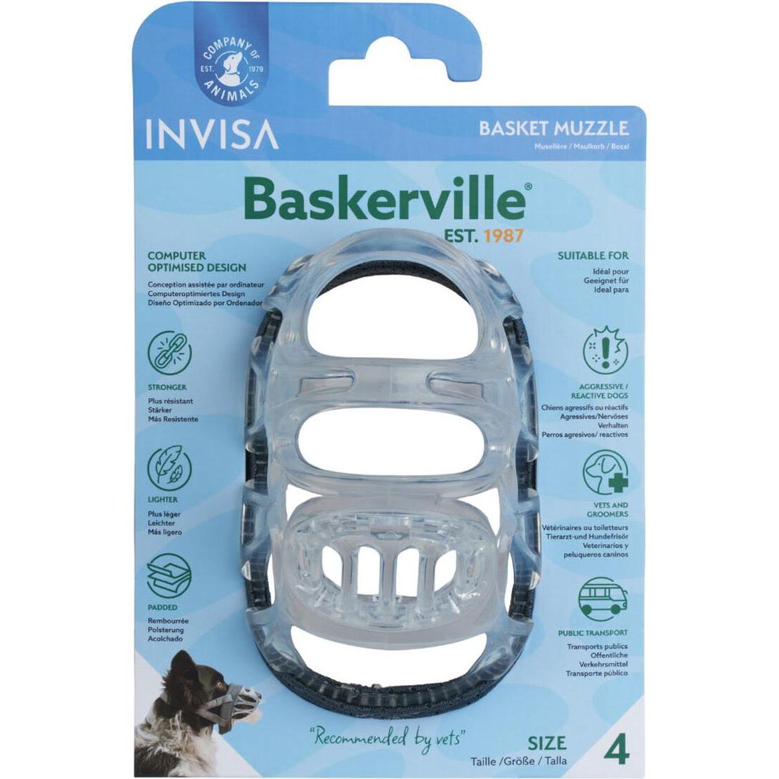 Muselière Company of Animals Transparent 4