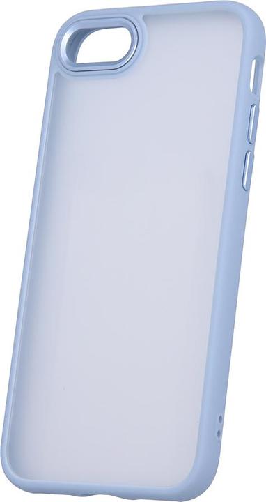 Productafbeelding OEM Satijn Mat hoesje voor iPhone 7 / 8 / SE 2020 / SE 2022 blauw (Apple iPhone SE (3e generatie), Apple iPhone SE (2e generatie), Apple iPhone 7)