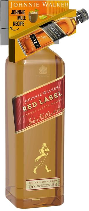 Produktbild Johnnie Walker Red Label Bundle mit Black Label tip on 0.75 l