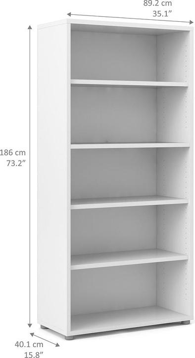 Produktbild Ebuy24 Regal Prisme (89 x 40 x 186 cm)