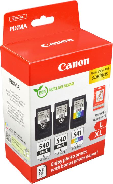 Immagine prodotto Canon PG-540Lx2/CL-541XL (M, C, Y, FC)