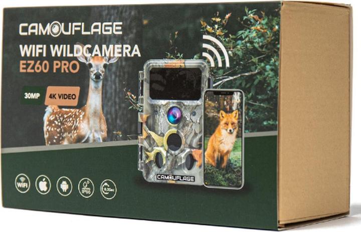 Actual product image Camouflage wildlife camera EZ60 Pro