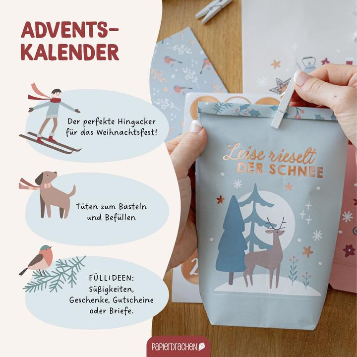 Immagine prodotto Papierdrachen Natale in allegria